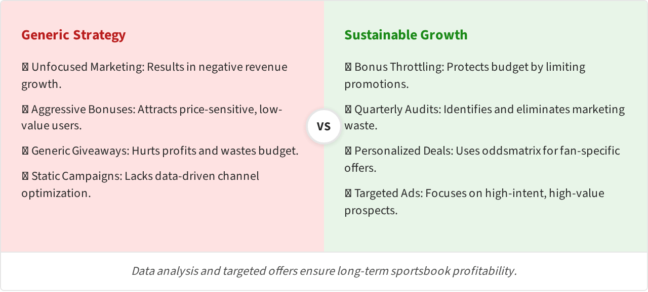 Compare Vs: Generic Strategy vs Sustainable Growth
