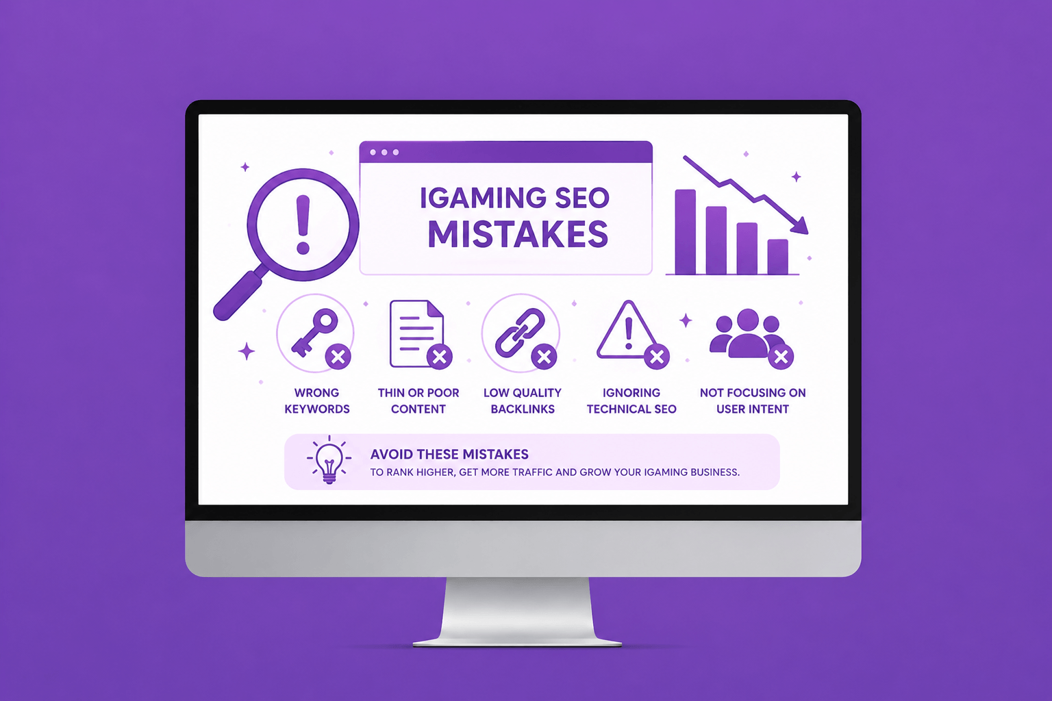 iGaming SEO Mistakes