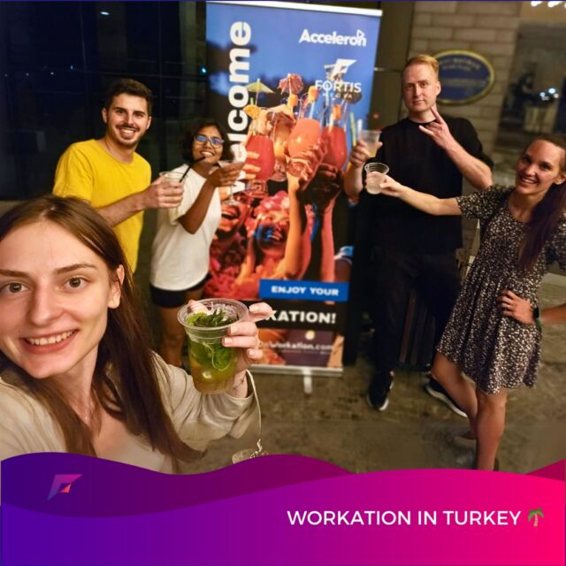 We just came back from an exciting workation adventure in Turkey. We share our best moments with the @acceleron.media  team and the breathtaking landscapes of Turkey! 🇹🇷 💼

We've been focused on learning about AI challenges and how to deal with them in marketing, we’ve learned about Digital PR benefits, we’ve determined upcoming year goals, etc. But balance is the key and we're also firm believers in the power of relaxation and rejuvenation. Our workation was the perfect blend of productivity and leisure, as we have been learning and strategizing in the morning and exploring Turkey's beauty in the afternoons. 📈 🏖️

Have you ever combined work and vacation? Share Your experience with us! We're all about making the most of both worlds. 😉

#workation #turkey #seoteam #seo #digitalmarketing #networking #AITechnology #AIInnovation #ArtificialIntelligence #fortismedia