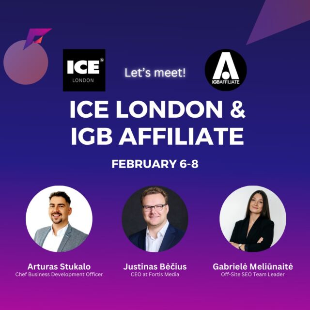 Prepare the Tea. London - Here We Come! 🇬🇧

We're thrilled to announce that our Fortis Media team will be participating in the ICE London and iGB Affiliate Exhibitions on February 6-8! These prestigious events are a major hub for the gaming and gambling industry, bringing together innovators, leaders, and visionaries from across the globe. 🌐

ICE is the biggest trade gaming exhibition in the world and it brings together the entire gaming industry for three days of networking and education. We are coming to gather the best insights to create the best SEO strategies for our clients.

Whether you're a gaming enthusiast, a fellow marketer, or someone curious about the digital evolution in gaming, we invite you to join us at this dynamic event. Let's connect, collaborate, and drive the future of gaming together! 🎮

#SaaSMarketing #InnovationInMarketing #SEOtips #DigitalMarketing #MyICE24 #ICELondon #FortisMedia