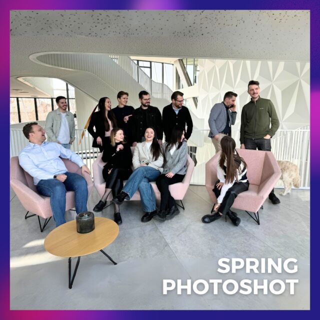 Spring has officially sprung and what better way to celebrate the season of new beginnings than with a team photoshot? It's the perfect moment to capture our growth and fresh energy as we head into this vibrant season. 📸

It's not just about getting that perfect shot for the 'gram (though we're here for it 😉). It is about coming together, creating memories, and capturing the spirit of our team. Which is a balance between professional attitude, top skills in digital marketing, and authenticity.

As you may have noticed, Džiugas joined us for the shoot too! Having him there brought an extra spark of joy and camaraderie. He’s not just a part of the team; he's family. 🐾

Stay tuned for more snaps from our team's life, and here’s to hoping nobody blinks at the wrong moment. 😆

#seomarketing #digitalmarketing #officelife #dog #fortismedia #agency #Spring #photoshoot